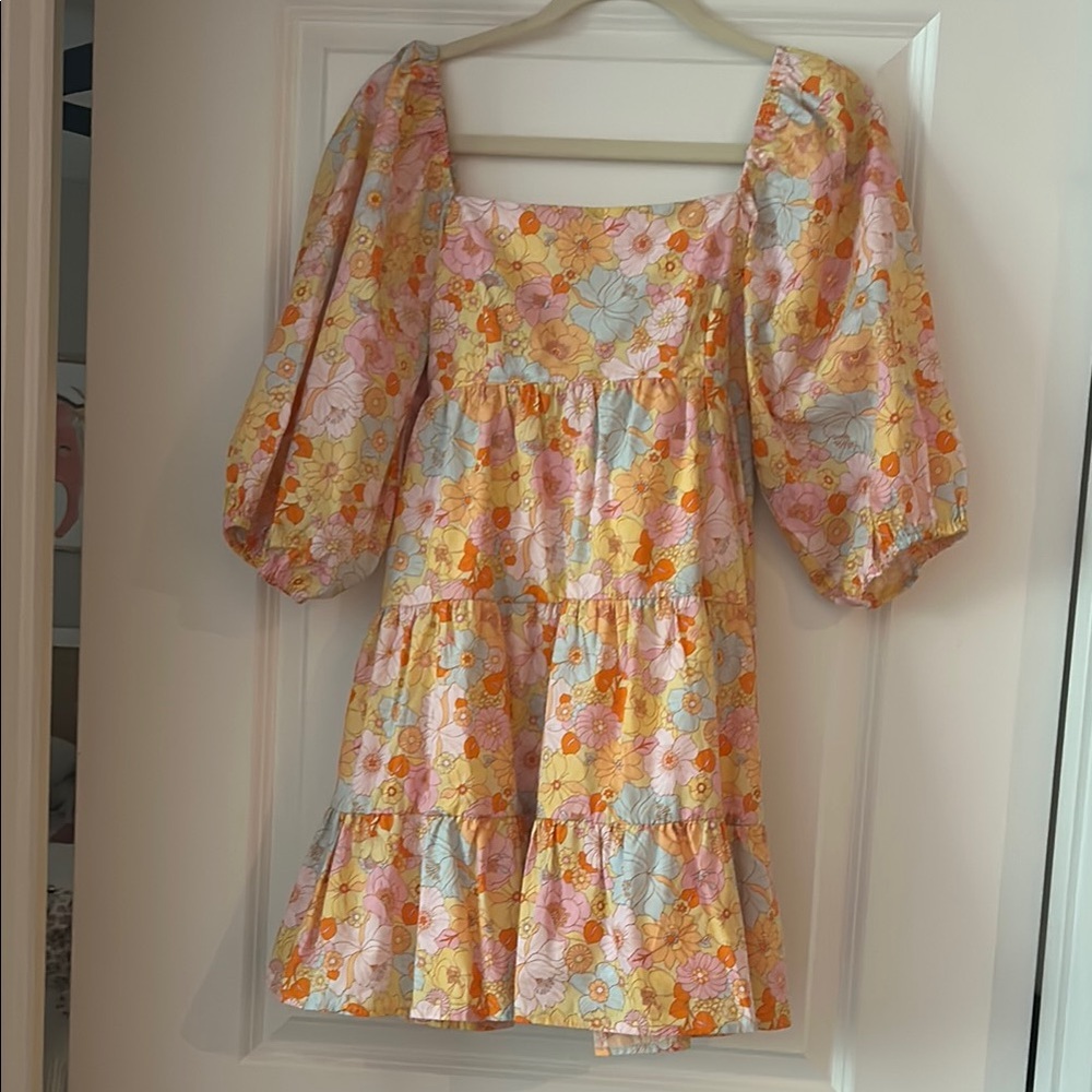 NWT Karlie floral London poplin dress - Picture 4 of 7